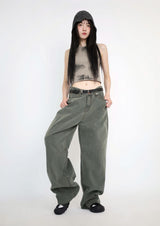 Bold Hue wide jeans