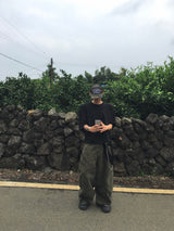 オーバークロップベーシック半袖Tシャツ 3C