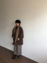 ハーフネックユーティリティパデッドジャケット (2 Colors)