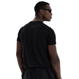 デイリープレーンマッスルフィットＴシャツブラック