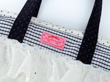 dot lace shoulder bag