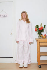 コットンパジャマシャツ