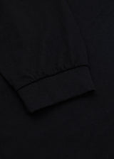 グラフィックピグメントロングスリーブ (BLACK)