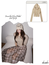 Smoothie Slim Ribbed Hood Zip-Up
