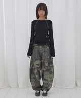 MOVE BUTTON LONG SLEEVE (BLACK) F26QB048