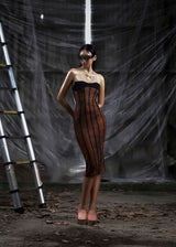 NONE Midi Mesh Dress