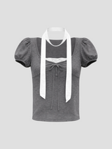 Vela Frill Strap T-shirt