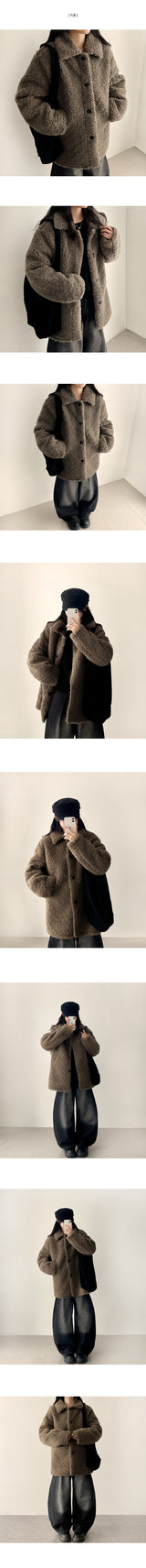 Cute Fleece Dumble Half Coat