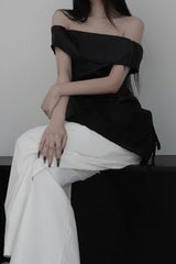 glow off shoulder top (2color)