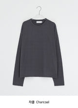 Kayushi Basic Color Layered Long Sleeve Tee