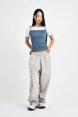 Moen Unbalanced Shirring T-shirt