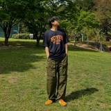 ストラテジーロゴTシャツ-ネイビー