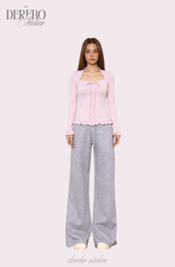 Pink Mood Slim Strap Top