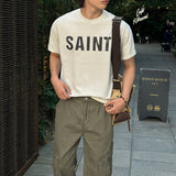 LMN Saints High Density Pig Washing Crop Short Sleeve Tee (4 colors)