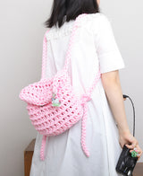 chunky backpack (pink)
