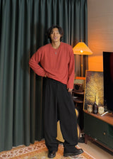 Round Overfit Knit Tee 7COLOR