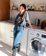 587 スリムスキニーデニムパンツ