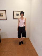 curve bermuda pants