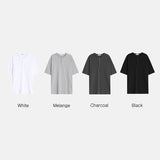 ASCLO エバーヘンリーネック半袖Tシャツ (4color)