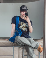 Dylan Vintage Lettering Graphic Short Sleeve T-shirt