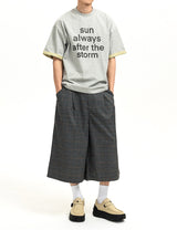 Sawyer Contrast Lettering Tee