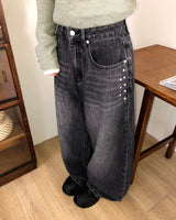 NTスタッドポケットバルーンフィットウォッシュドロングパンツ