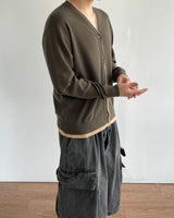 Wear Layered V-neck Cardigan