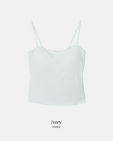 #AN Lace Strap Cap Sleeveless (3color)