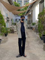 ASCLO Wavy Check Shirt (3color)