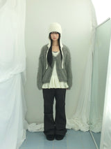 a flared winter dress