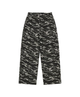 TIGER CAMO WIDE PANTS
