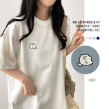 DYONG's embroidered short-sleeved T-shirt