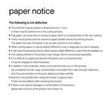 oab a7 inner paper / blur