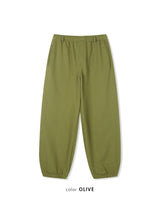 Basic Belted Jogger Pants 3COLOR