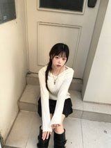 リコガーリッシュドットカンカンシャーリングスカート