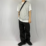 Boucle v neck layered vest