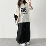 Deronspan Unbal Shoulder Boxy Fit Short Sleeve Tee