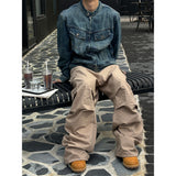[Unisex] パラシュートハードコットンカーゴパンツ(3color)