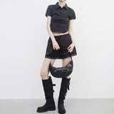 ルアンナセミクロップシャツ