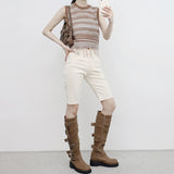 Miju's Fringe Sleeveless Knitwear