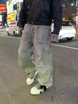 ミリタリーインシジョンラインカーゴパンツ4C