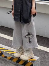 クロススウェットバミューダパンツ
