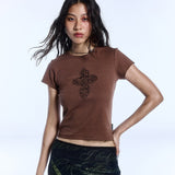 クロス T_BROWN