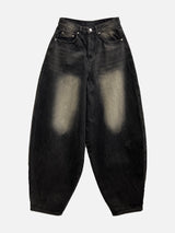 ラミーブラッシュバルーンデニムパンツ5C