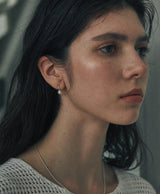 [925 silver] Deux.silver.197 / pendu pearl earring (silver)