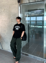 カイパーカーゴワイドストリングバンディングパンツ