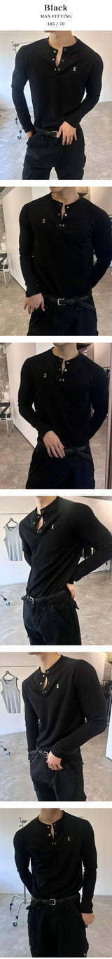 [MADE] Raglan muscle henry neck sleeves