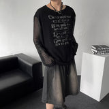 GM シースルーメッシュニット (3 colors)