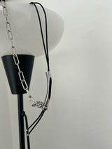 Liberty Leather Bar Mix Necklace