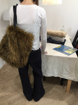 ロエット生地ブーツカットデニムパンツ